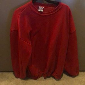 Red sweater